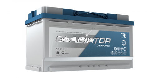 Аккумулятор GLADIATOR Dynamic 6ст-100Ач прямая полярность — купить в магазине akkumulyator163 с бесплатной доставкой и установкой по Самаре.
