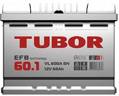 Аккумулятор TUBOR EFB 6ст-60.1 VL