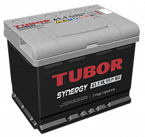 Аккумулятор TUBOR Synergy 6ст-61.1 VL прямая — купить в магазине akkumulyator163 с бесплатной доставкой и установкой по Самаре.