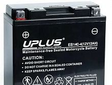 UPLUS EB14С-4, емкость 12 Ач — купить в магазине akkumulyator163 с бесплатной доставкой и установкой по Самаре.