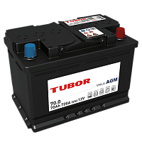 Аккумулятор TUBOR AGM 6ст-70.0 VRLA 278х175х190 обратная полярность — купить в магазине akkumulyator163 с бесплатной доставкой и установкой по Самаре.