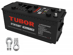 Аккумулятор TUBOR standart 6ст-190.4 VL прямая