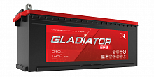 Аккумулятор GLADIATOR EFB 6ст-210.4 Ач, прямая полярность, пусковой ток 1450 А, крепление болт, размер 516x223x223 — купить в магазине akkumulyator163 с бесплатной доставкой и установкой по Самаре.