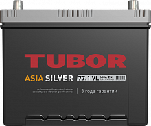 Аккумулятор TUBOR Asia silver 6ст-77.1 — купить в магазине akkumulyator163 с бесплатной доставкой и установкой по Самаре.