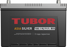 Аккумулятор TUBOR Asia silver 6ст-100.1 VL BO1 — купить в магазине akkumulyator163 с бесплатной доставкой и установкой по Самаре.