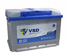 Аккумулятор VBD EFB 85.0 Ач, обратная, пусковой 800 А, корпус L3, размер 276*175*190