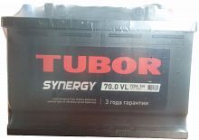 Аккумулятор TUBOR Synergy 6ст-70.0 VL — купить в магазине akkumulyator163 с бесплатной доставкой и установкой по Самаре.